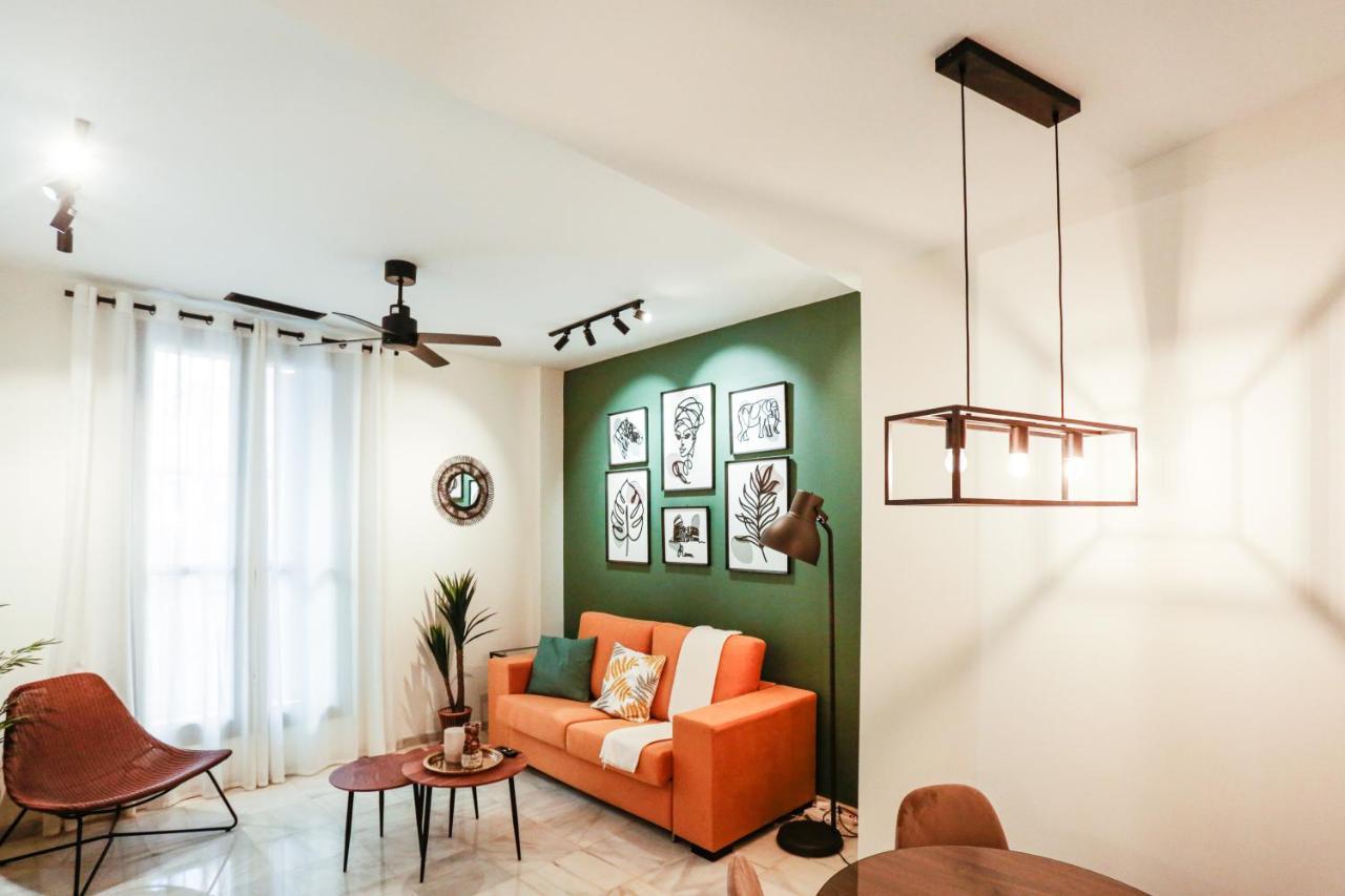 Monkeys Apartments Cervantes Sevilla Bagian luar foto