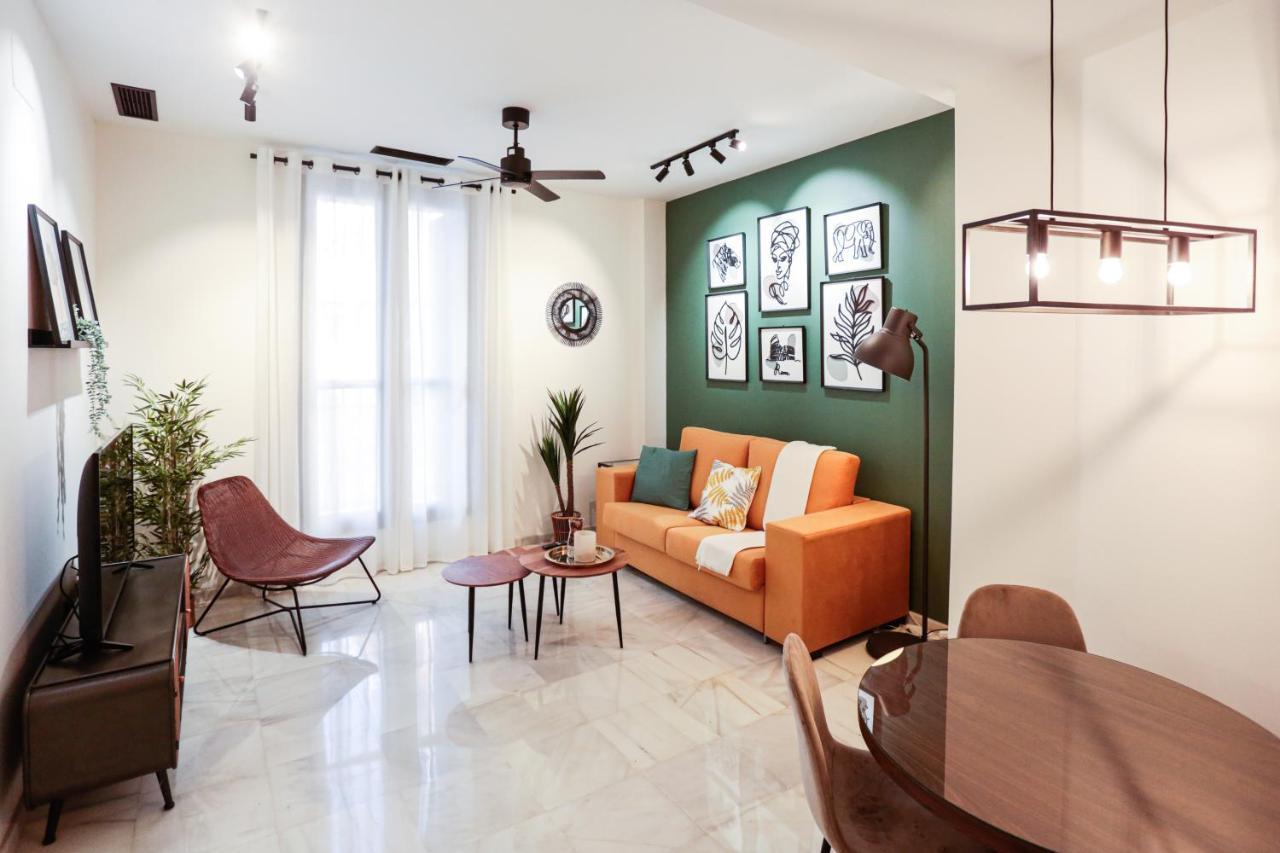 Monkeys Apartments Cervantes Sevilla Bagian luar foto