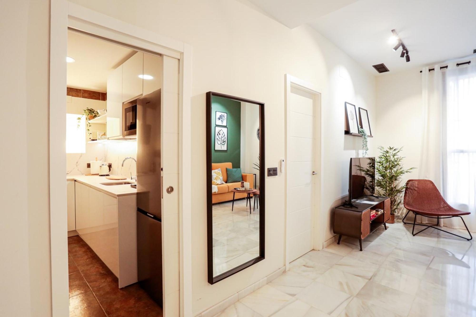 Monkeys Apartments Cervantes Sevilla Bagian luar foto