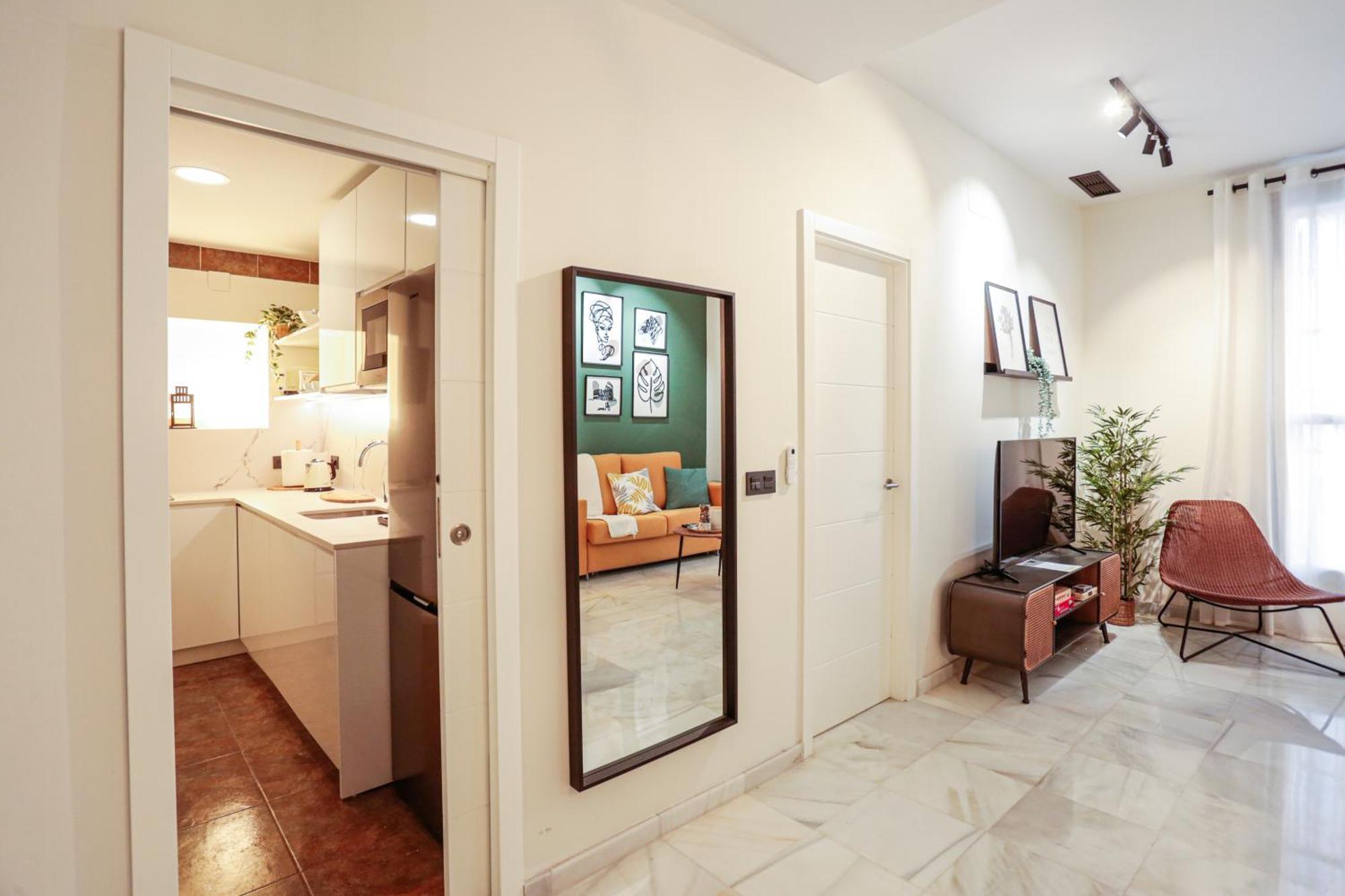 Monkeys Apartments Cervantes Sevilla Bagian luar foto