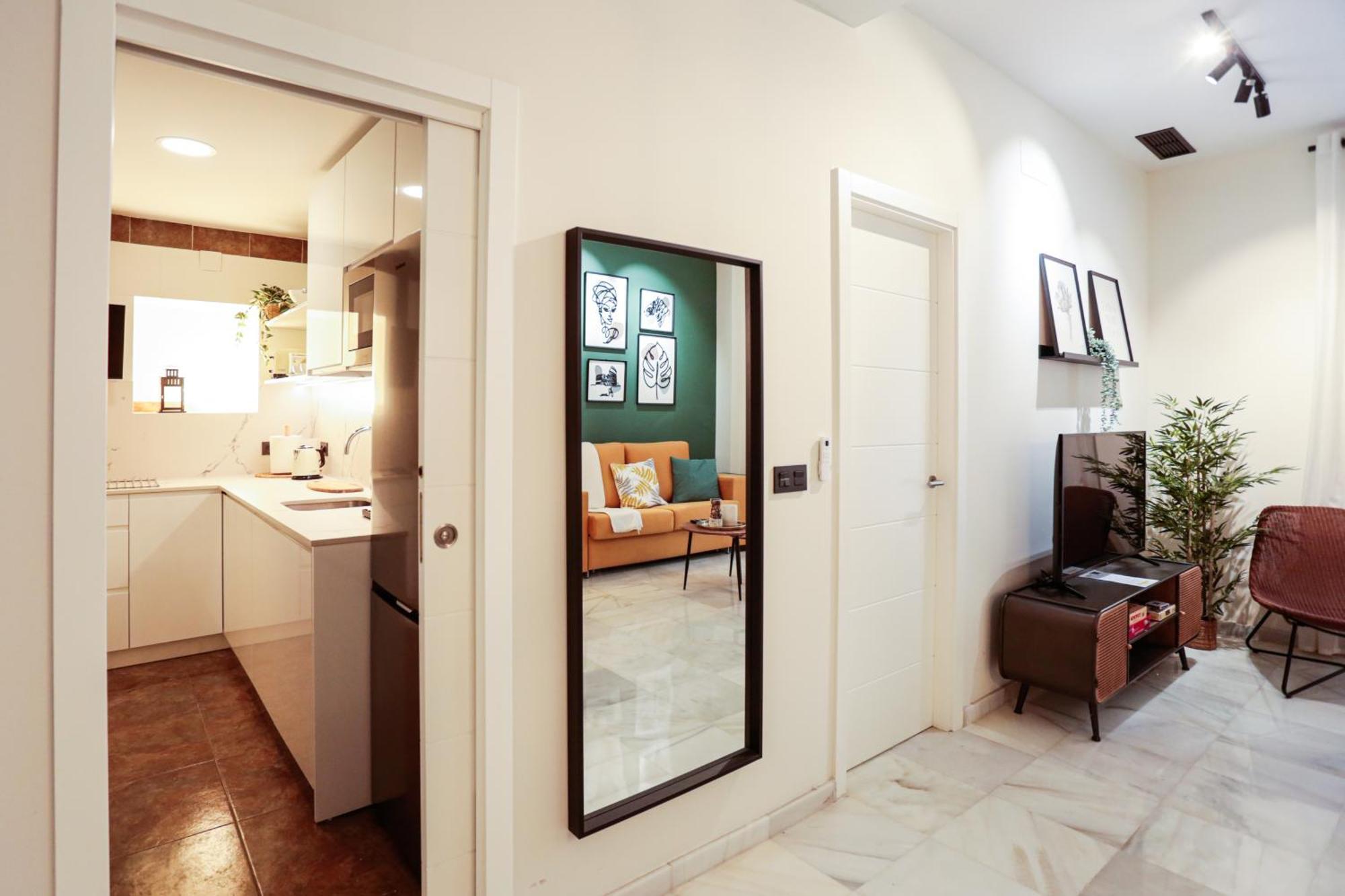 Monkeys Apartments Cervantes Sevilla Bagian luar foto